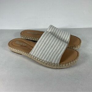 NEW BORN Women’s San Benito Espadrille Flat Sandal Size 11M